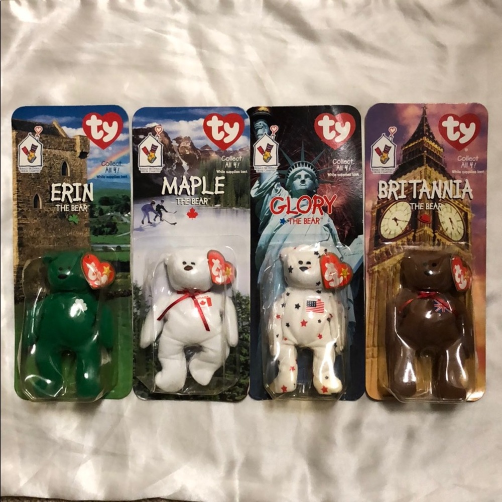 McDonalds TY Beanie Babies complete Set.